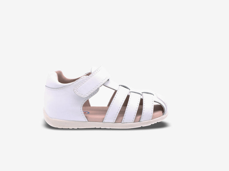 Surefit Bambi White Toddler Sandals