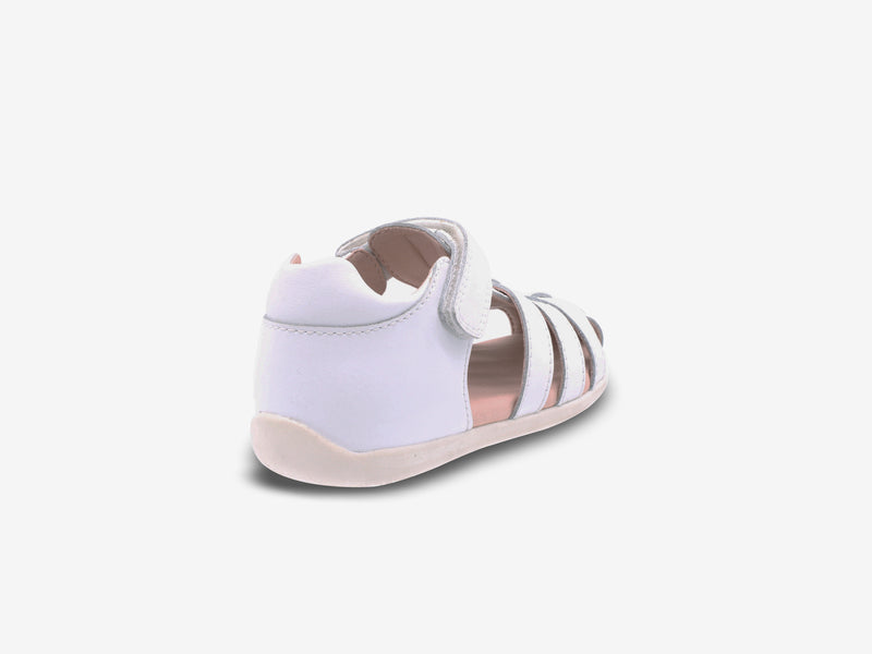 Surefit Bambi White Toddler Sandals