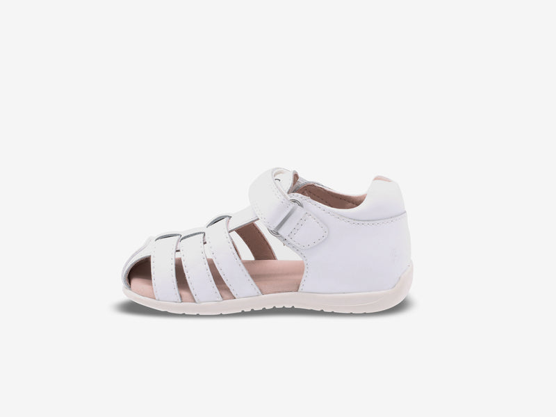 Surefit Bambi White Toddler Sandals