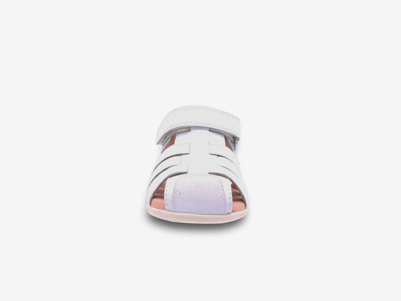 Surefit Bambi White Toddler Sandals