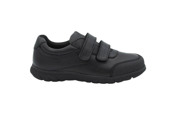 Surefit Blake Black Boys School Shoes