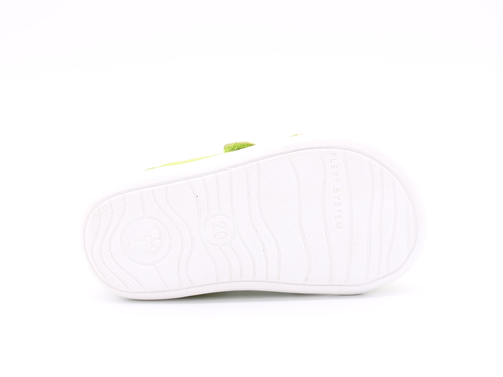 Surefit Charlie Lime Leather Baby Shoes