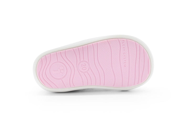 Surefit Charlie Pink Metallic Leather Baby Shoes