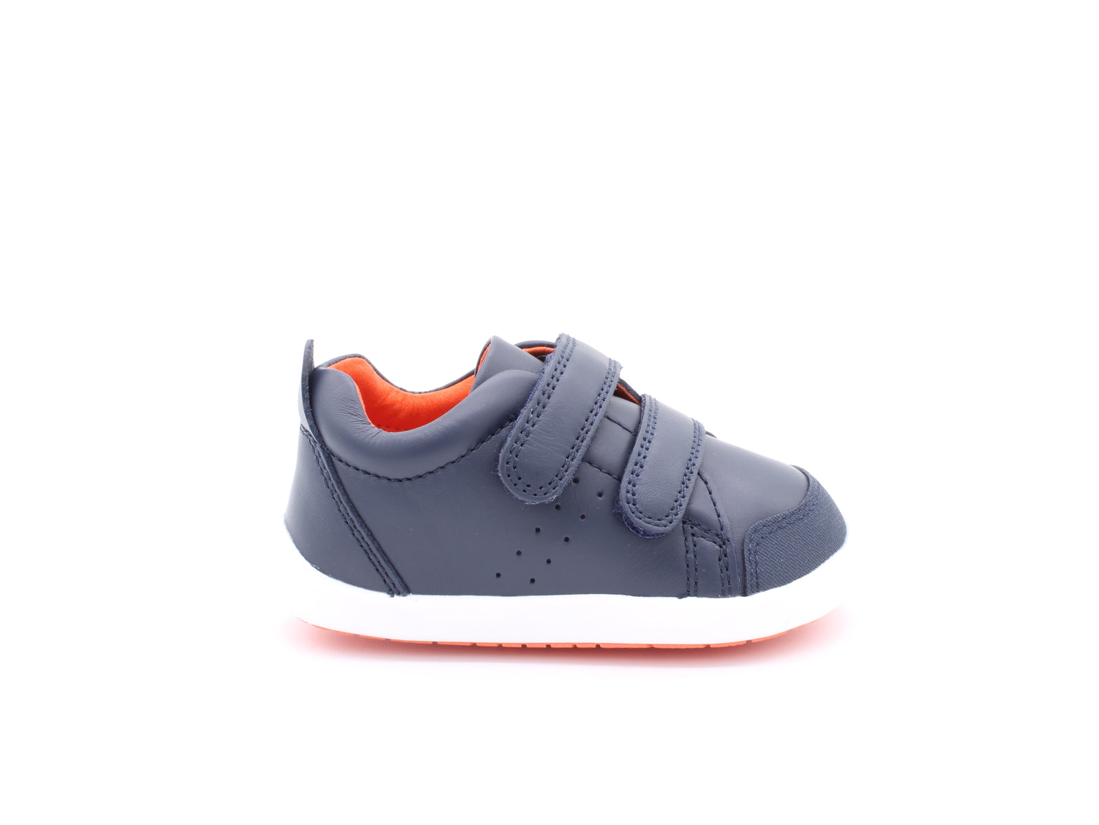 Surefit Charlie Navy Leather Baby Shoes