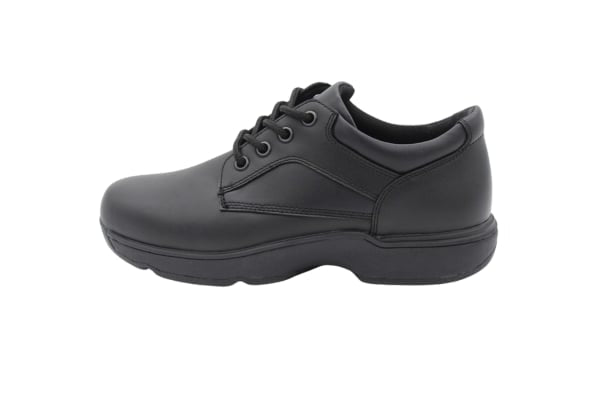 Surefit Dylan Black Senior School Shoes