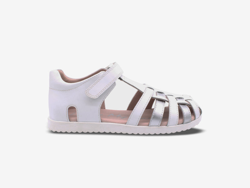 Surefit Eliza White Girls Sandals