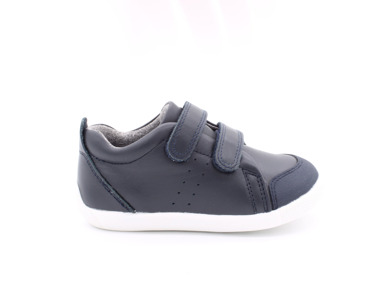 Surefit Kai Navy Leather Sneakers