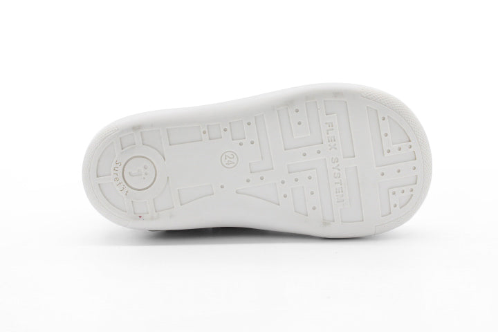 Surefit Kass Rose Gold Leather Sneakers