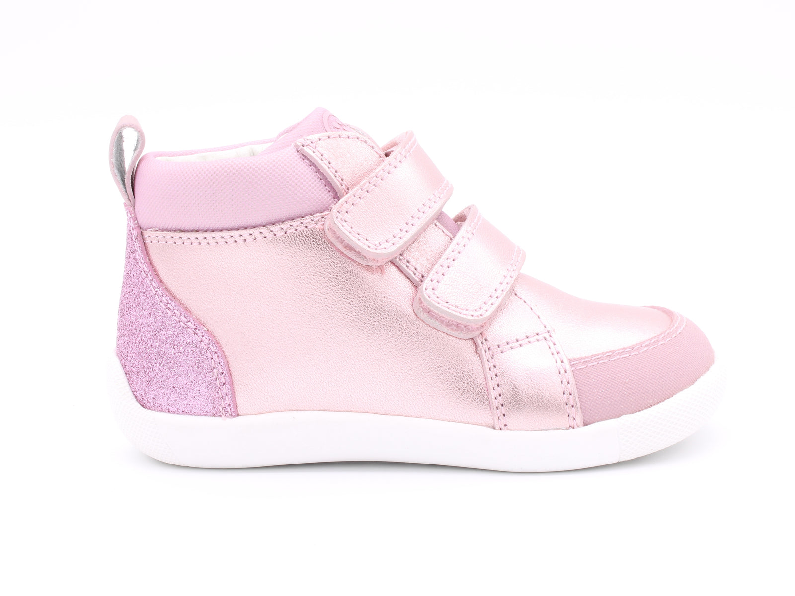 Surefit Matty Metallic Pink Leather Boots