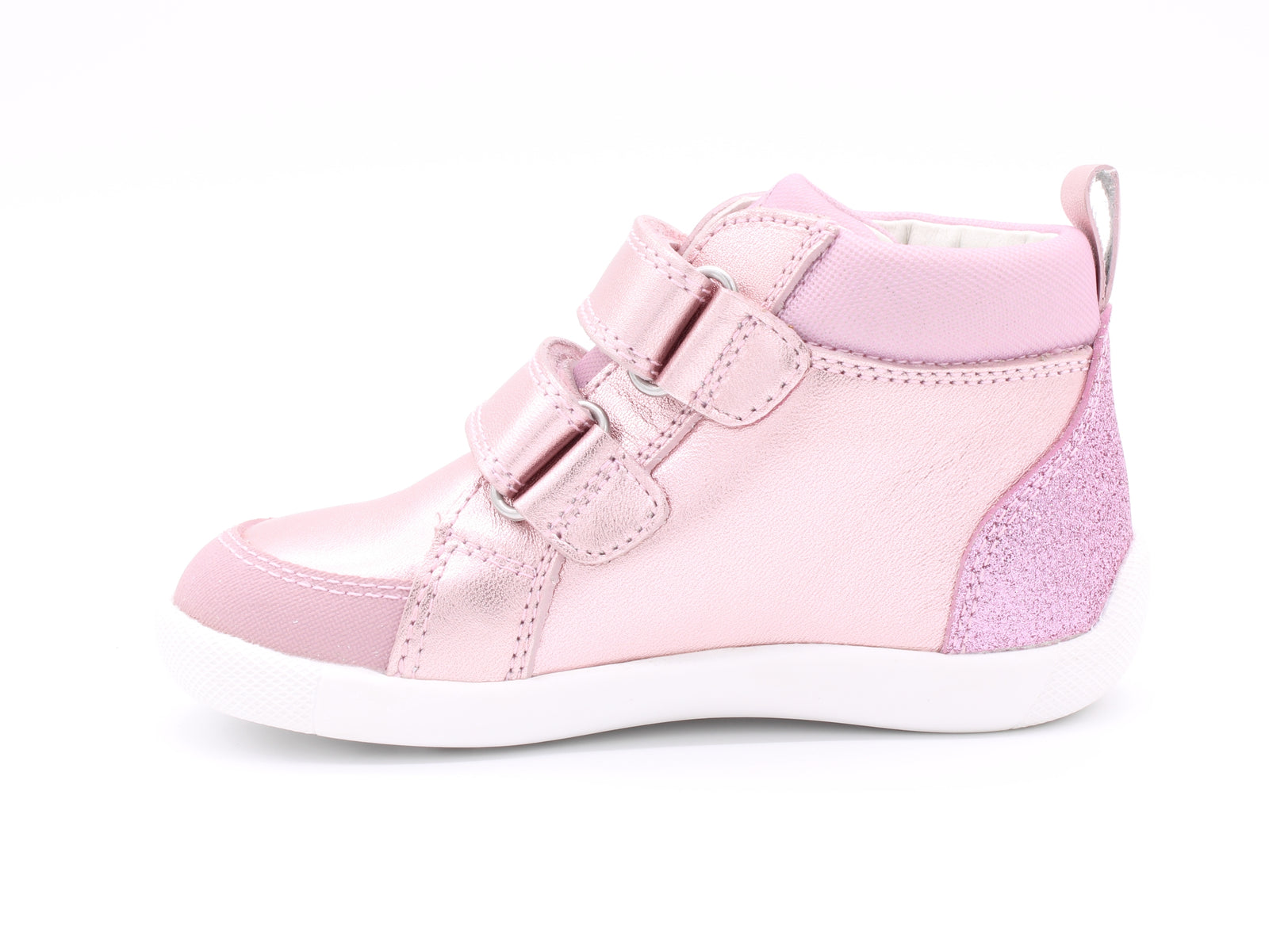 Surefit Matty Metallic Pink Leather Boots