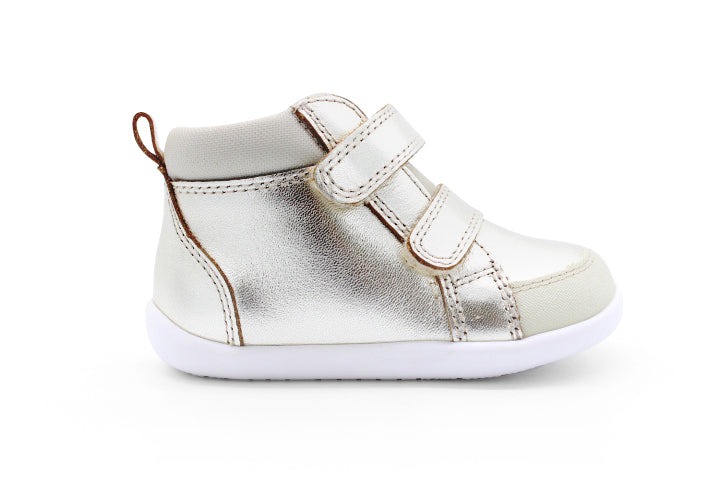 Surefit Max Soft Gold Leather Baby Boots