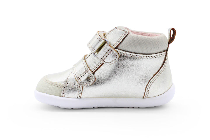 Surefit Max Soft Gold Leather Baby Boots