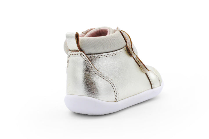 Surefit Max Soft Gold Leather Baby Boots