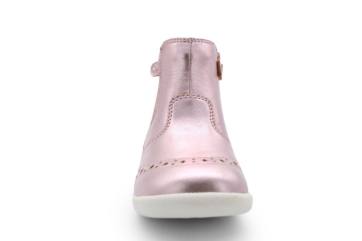 Surefit Mini Pink Metallic Toddler Boots