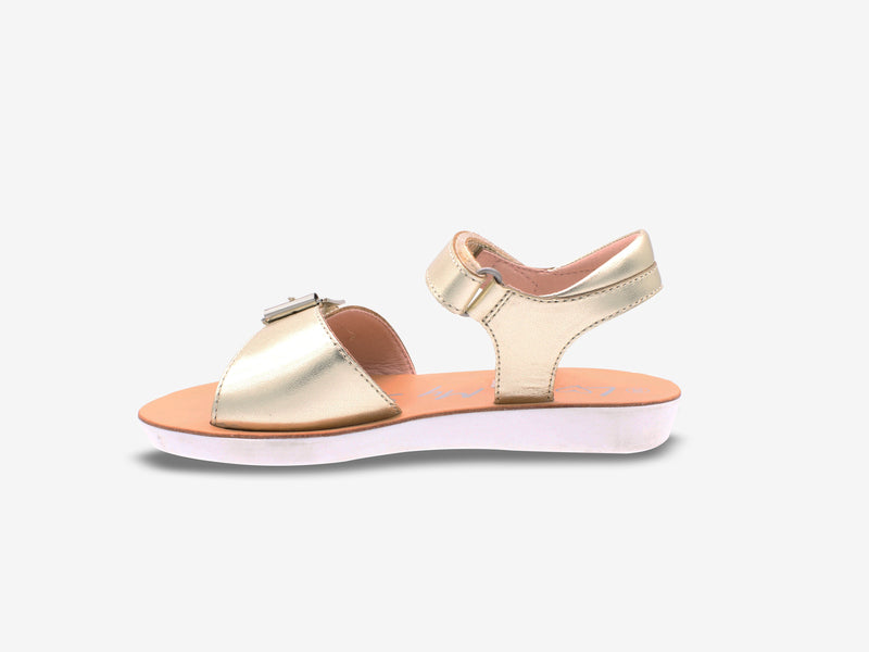 Surefit Olivia Soft Gold Girls Sandals