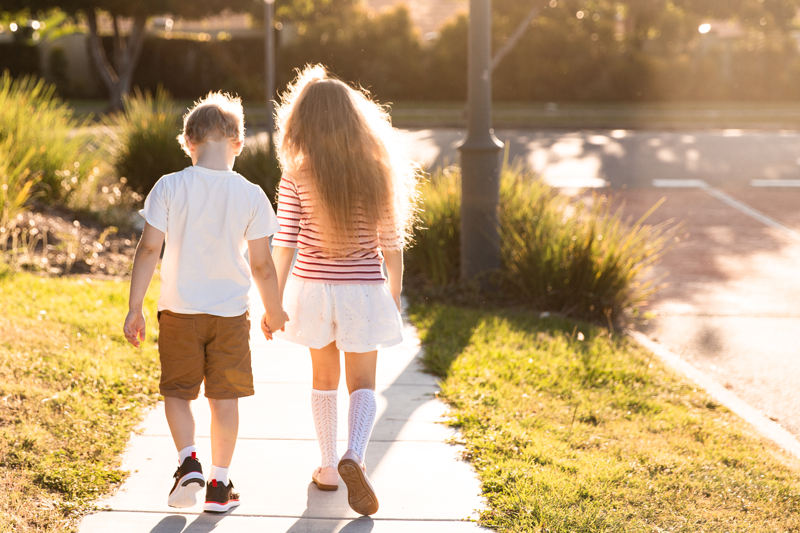 Wide fitting shoes are better for kids