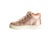 Surefit Aria Pink Metallic High Top Sneakers