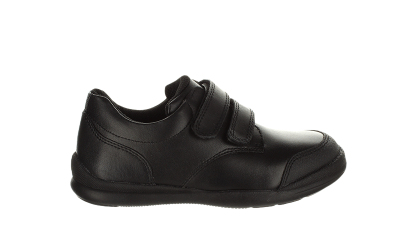 Surefit Bailey Black School Shoes