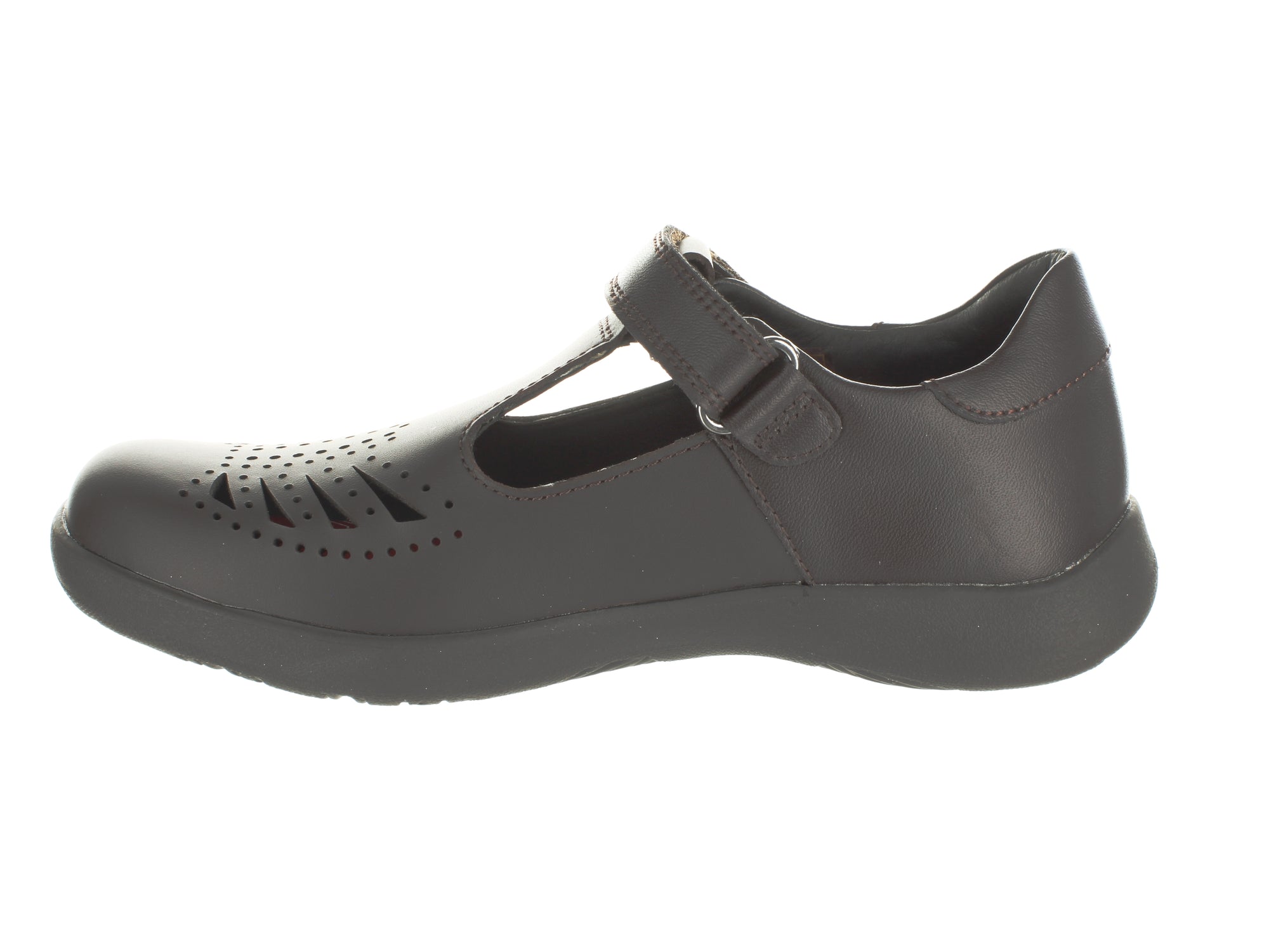 Surefit Bella Brown Girls School Shoes