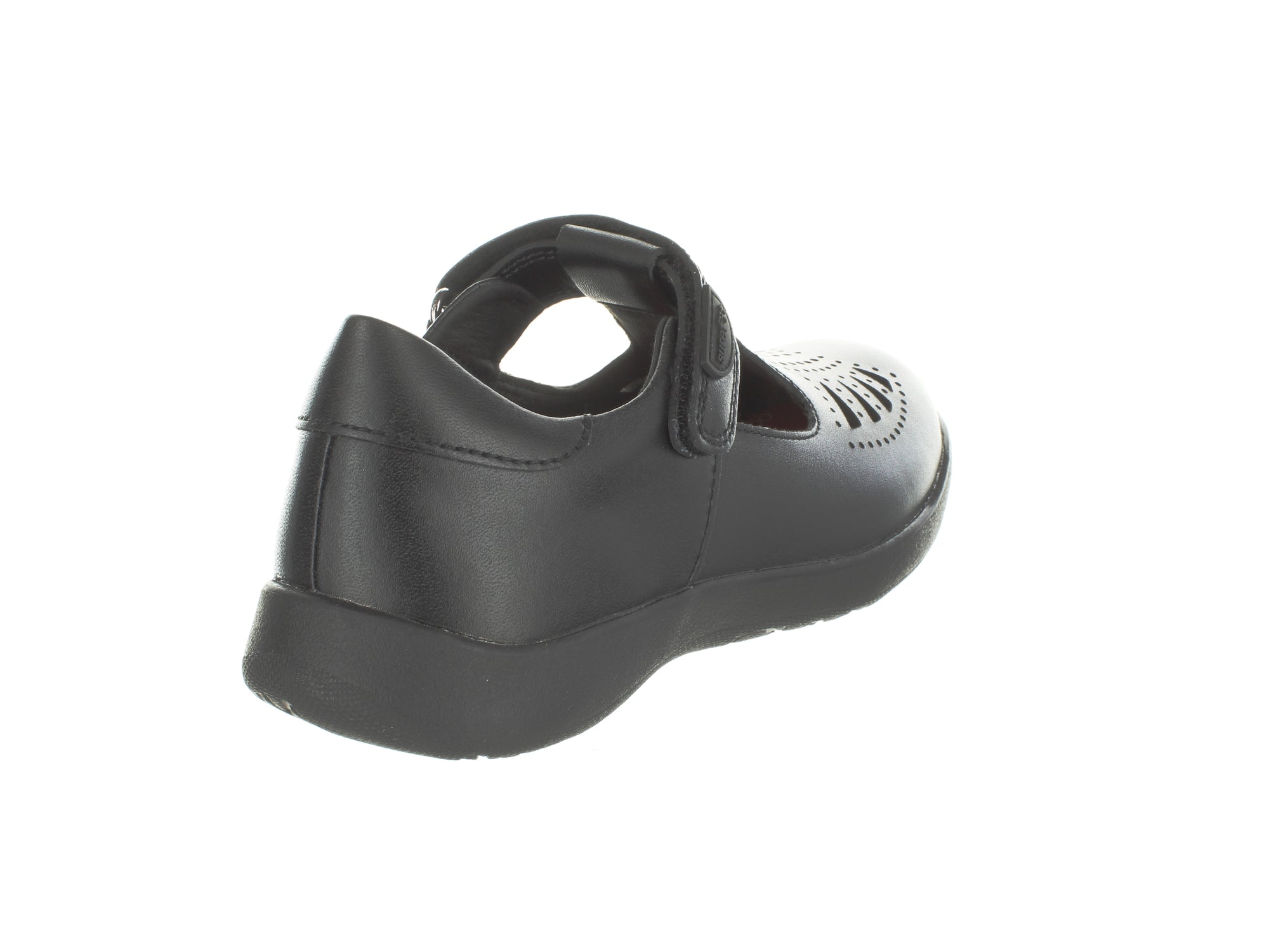 Surefit Bella Black Girls School Shoes