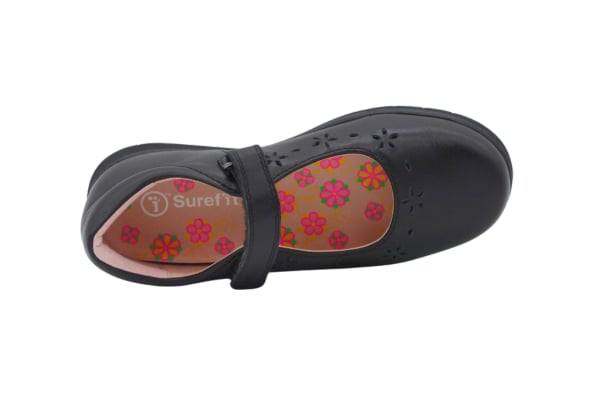 Surefit Billie Black Mary Jane School Shoes