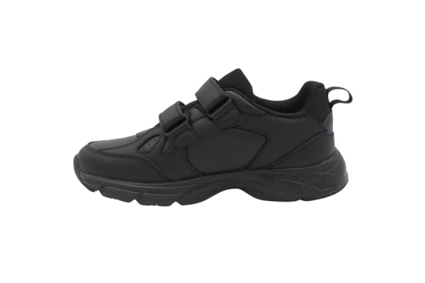 Surefit Blair Junior Black Boys School Sneakers