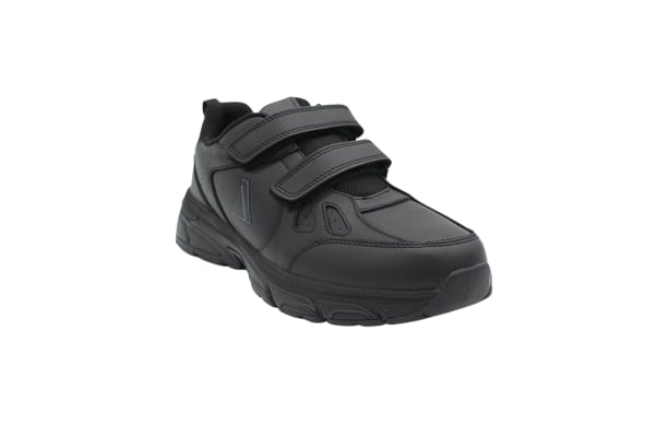 Surefit Blair Senior Black Boys School Sneakers