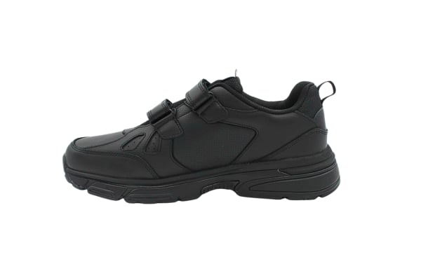 Surefit Blair Senior Black Boys School Sneakers