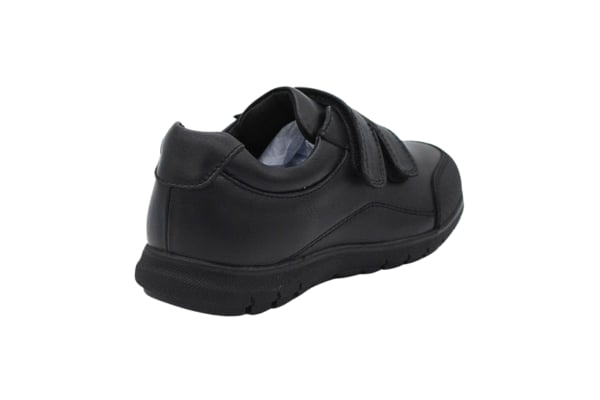 Surefit Blake Black Boys School Shoes