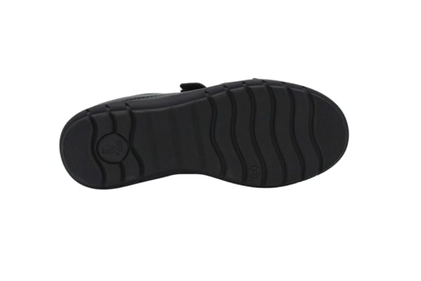 Surefit Blake Black Boys School Shoes
