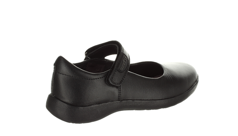 Surefit Brittney Black Mary Jane School Shoes