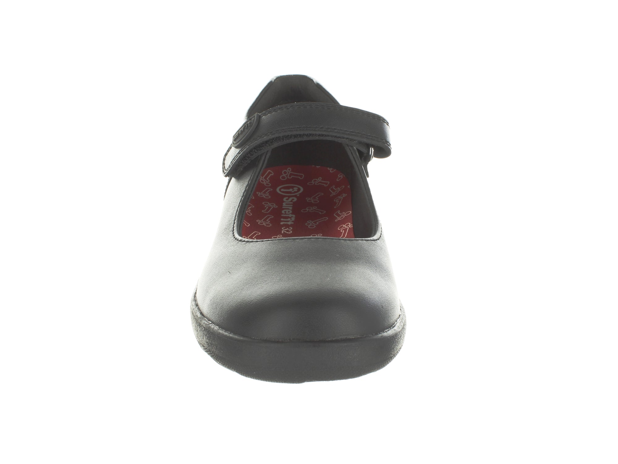 Surefit Brittney II Black Mary Jane School Shoes