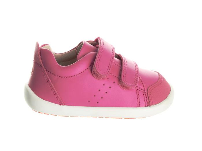 Surefit Charlie Fuschia Leather Baby Shoes