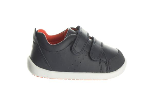 Surefit Charlie Navy Leather Baby Shoes