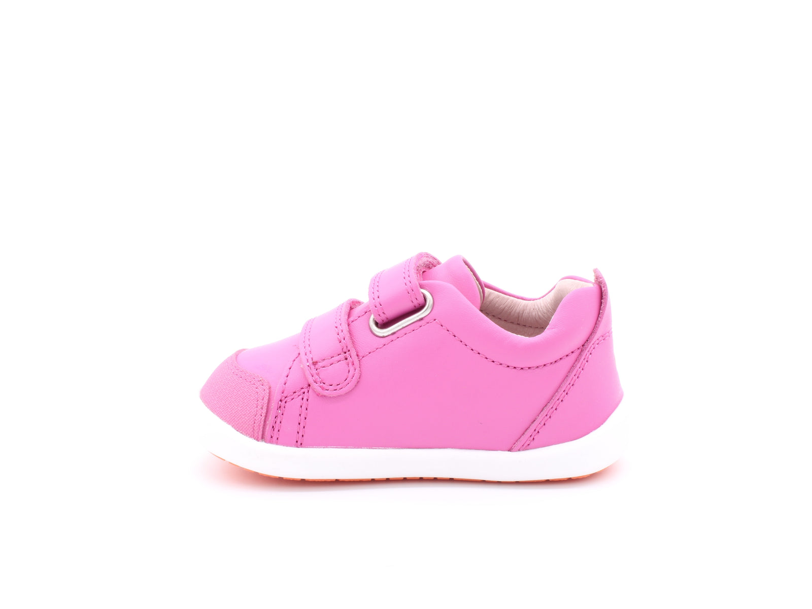 Surefit Charlie Fuschia Leather Baby Shoes