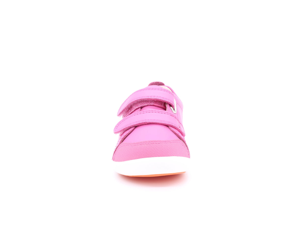 Surefit Charlie Fuschia Leather Baby Shoes
