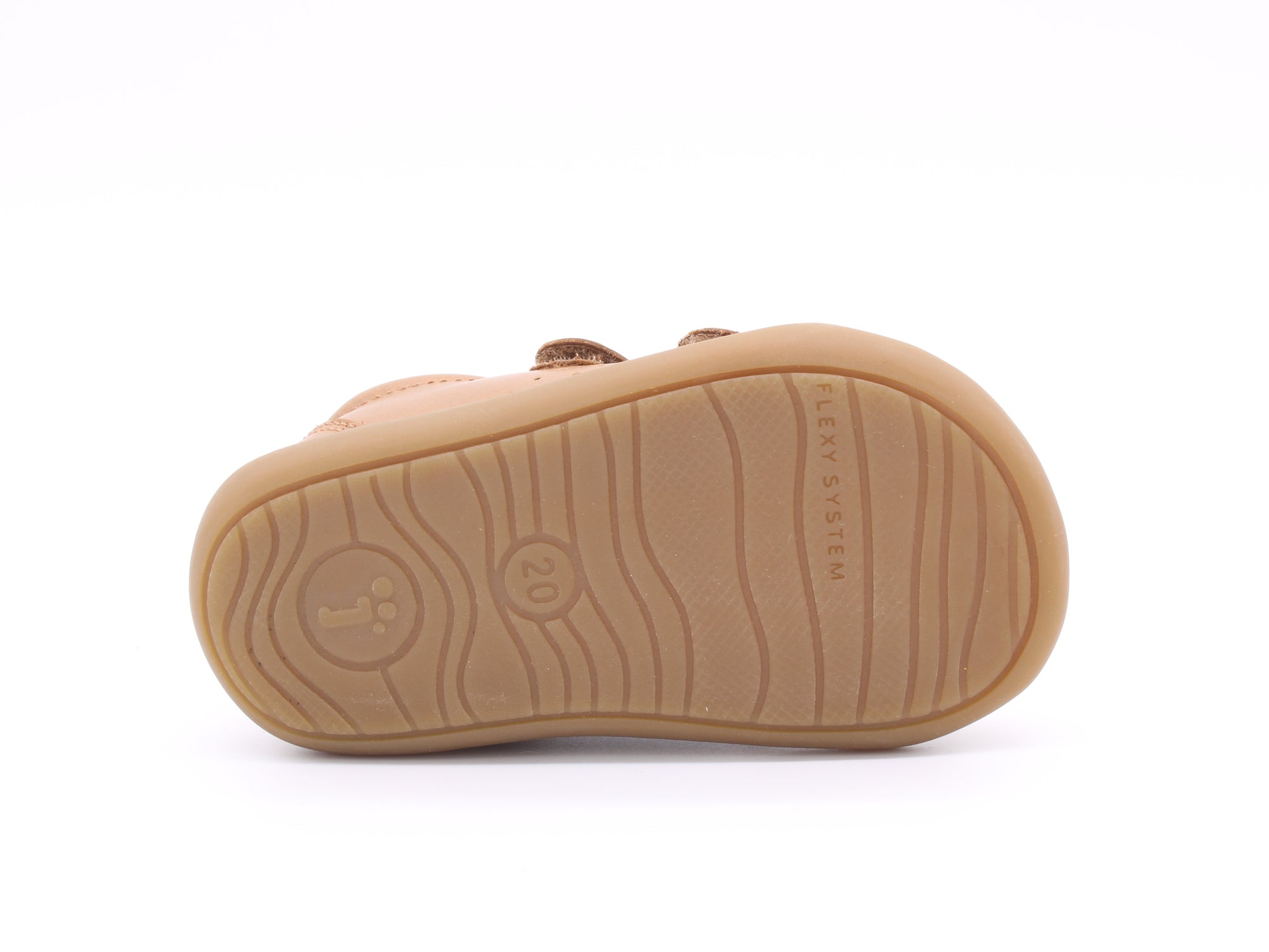 Surefit Charlie Tan Leather Baby Shoes