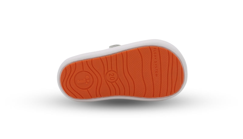 Surefit Charlie White Leather Baby Shoes