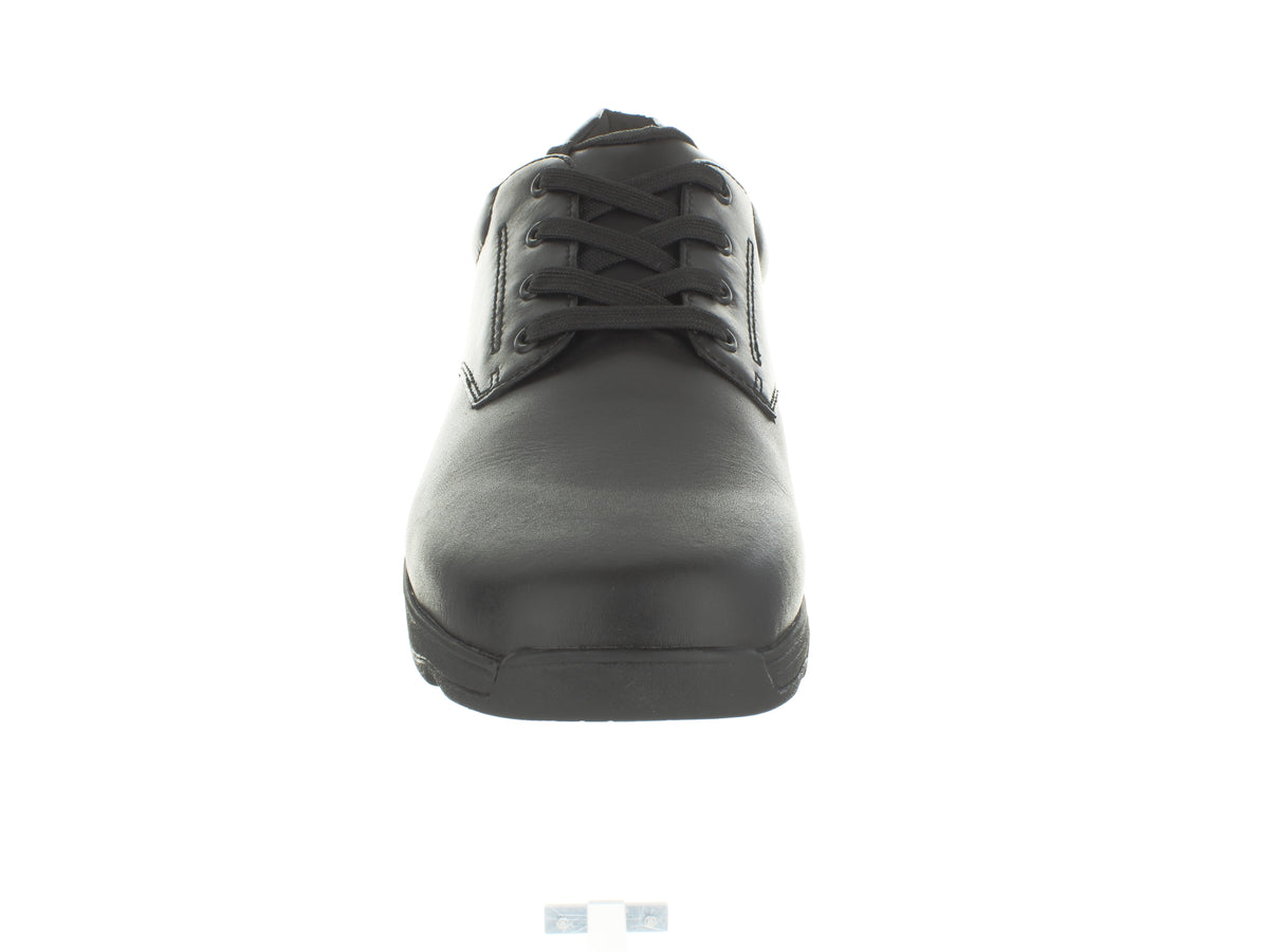 Surefit Dion Black Junior School Shoes