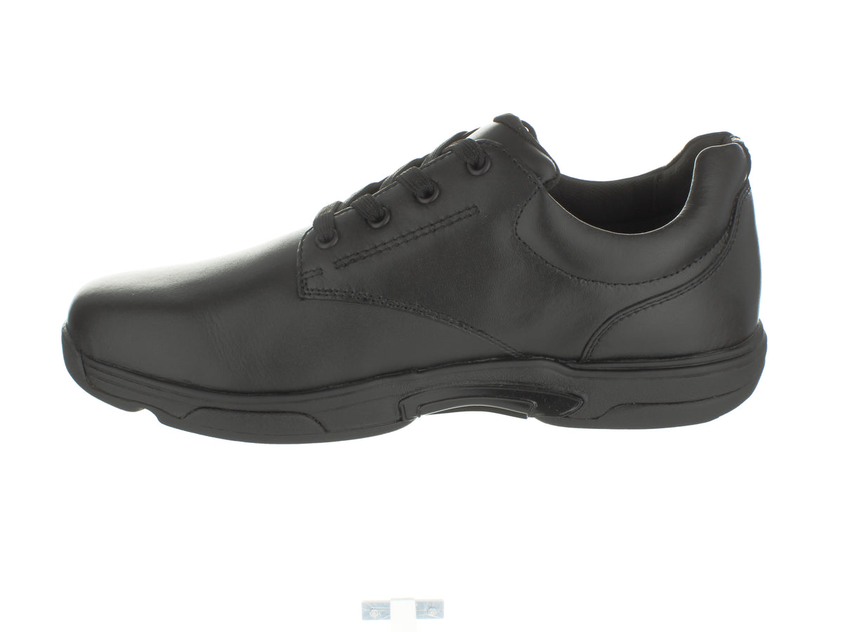 Surefit Dion Black Junior School Shoes