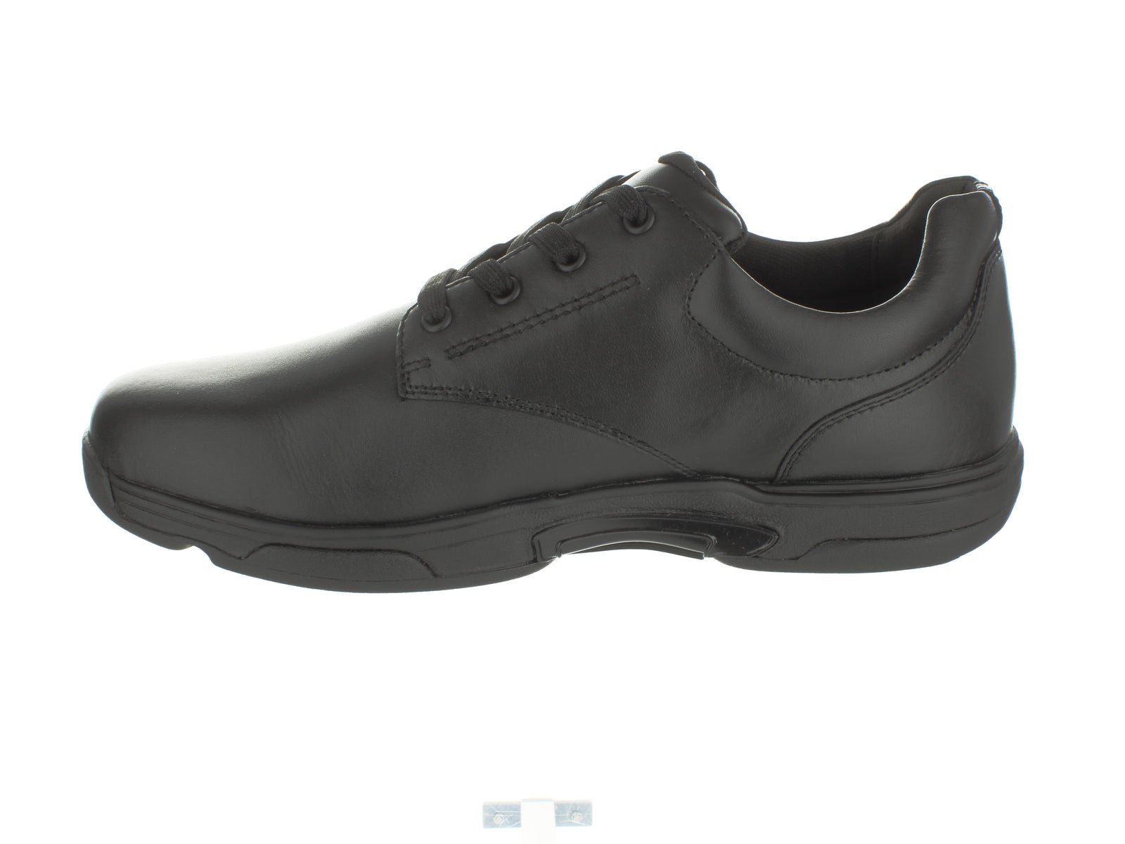Surefit Dion Black Junior School Shoes