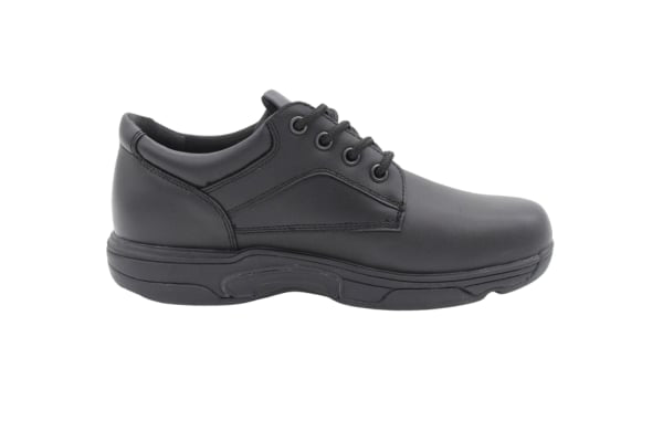 Surefit Dylan Black Senior School Shoes