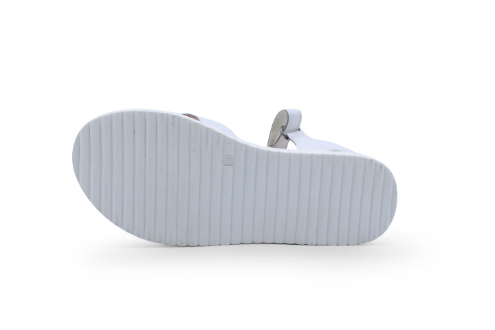 Surefit Eden White Girls Sandals