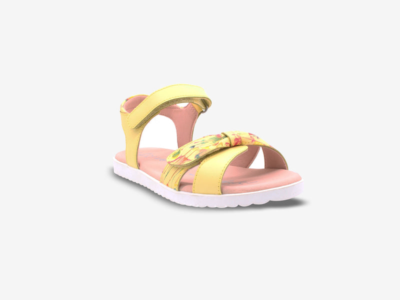 Surefit Eden Lemon Print Girls Sandals