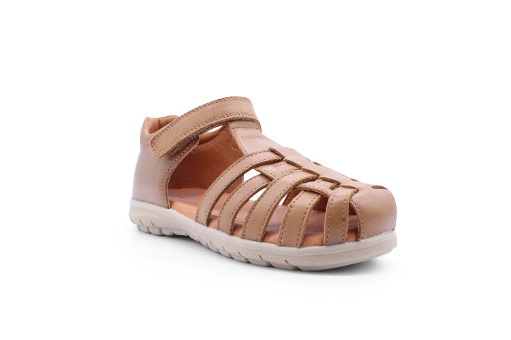 Surefit Eliza II Tan Girls Sandals