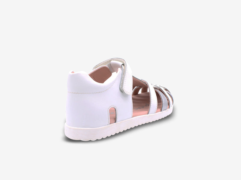 Surefit Eliza White Girls Sandals