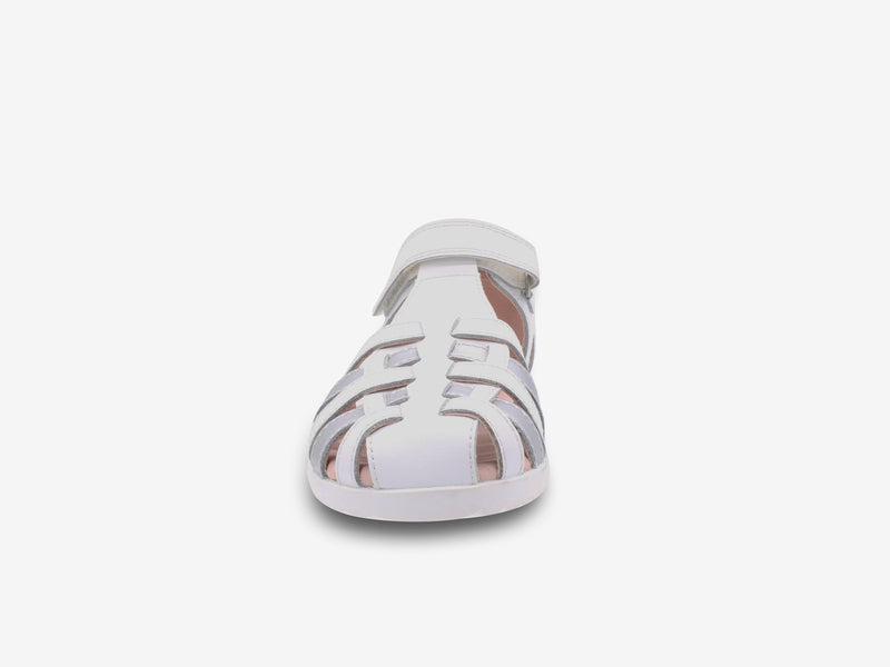 Surefit Eliza White Girls Sandals