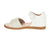 Esther White Girls Sandals Surefit