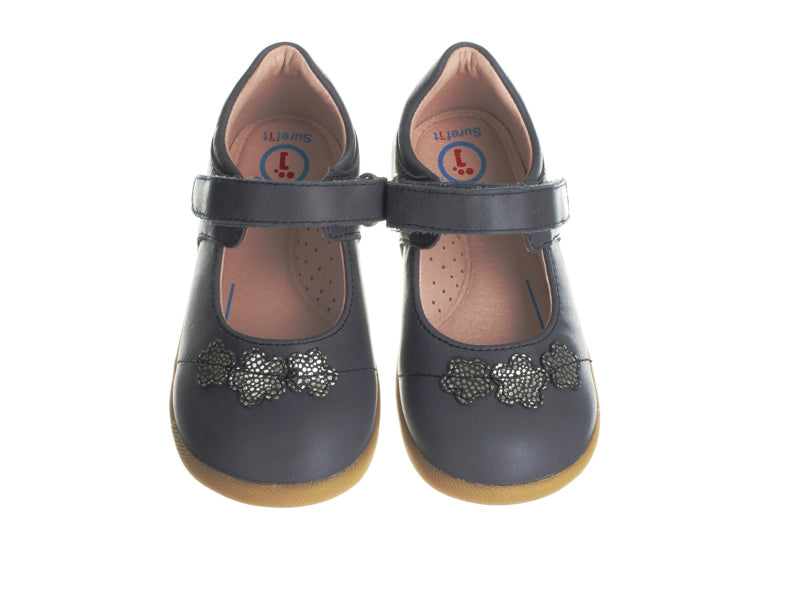 Surefit Hazel Navy Girls Mary Janes