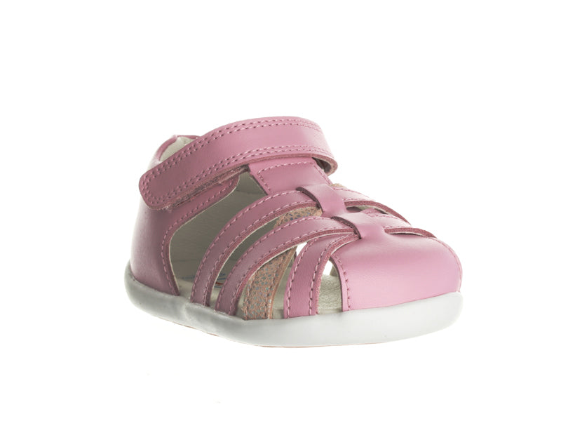 Surefit Jamie Pink Leather Baby Sandals